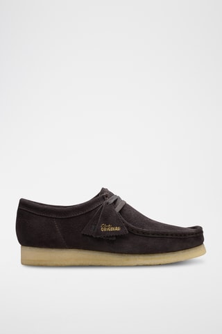 Mocasines de nobuk Wallabee - Marrón