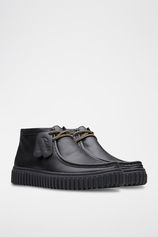 Botas de piel Torhill - Negro