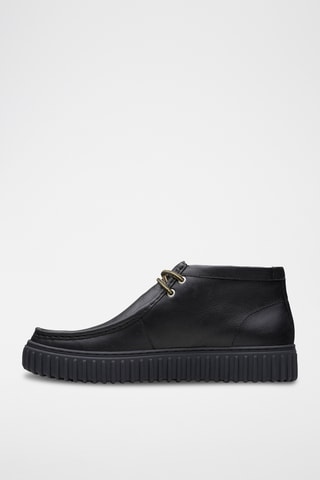 Botas de piel Torhill - Negro