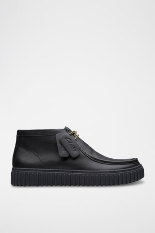 Botas de piel Torhill - Negro