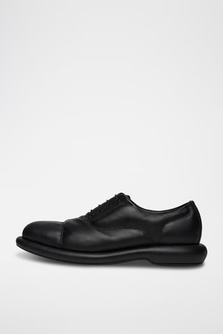 Richelieus de piel CUR - Negro