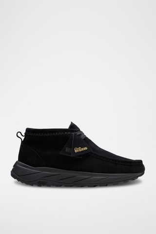 Botines de nobuk Wallabee - Negro