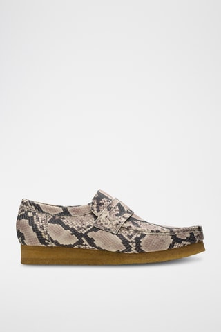 Mocasines de piel WallabeeLoafer - Beige