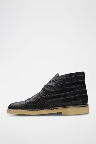 Botas de piel Desert - Negro