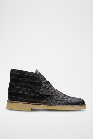 Botas de piel Desert - Negro