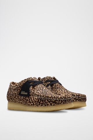 Mocasines de piel Wallabee - Marrón