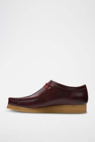 Mocasines de piel Wallabee - Burdeos