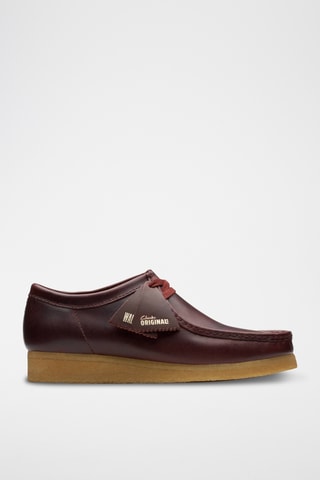 Mocasines de piel Wallabee - Burdeos
