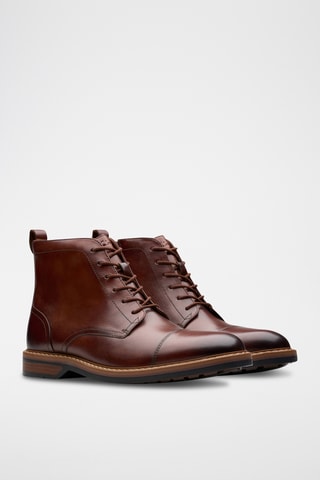 Botas de piel Aldwin - Marrón