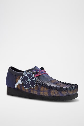 Mocasines de piel Nicholas - Azul