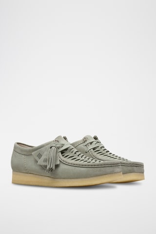 Mocasines de nobuk Wallabee - Gris