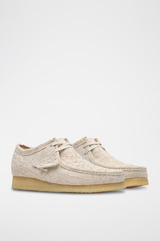 Derbies de nobuk Wallabee - Beige