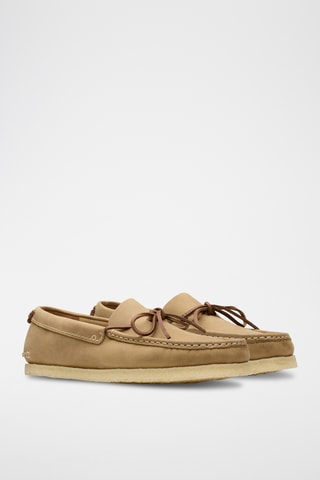 Mocasines de piel Godney - Beige