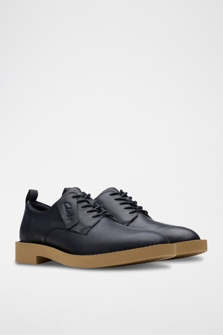 Derbies de piel Martock - Azul marino