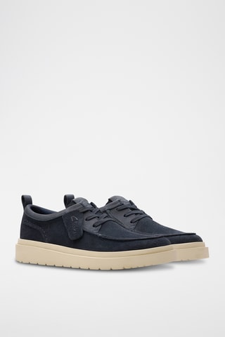 Mocasines de nobuk Polden - Azul marino