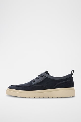 Mocasines de nobuk Polden - Azul marino