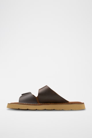 Sandalias de piel Solsbury - Marrón