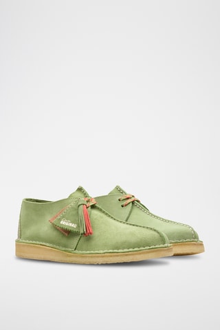 Botines de nobuk Desert - Verde