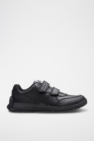 Zapatillas de piel CicaStarOrb - Negro