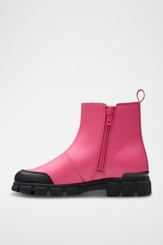 Botines Chelsea de piel EvynChelsea - Rosa