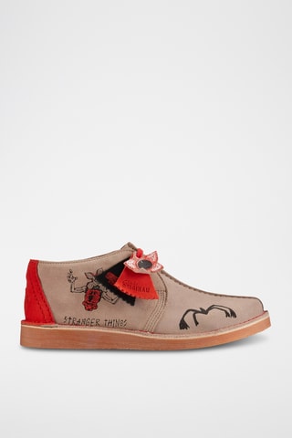 Derbies de nobuk DesertTrekO Stranger Things - Beige