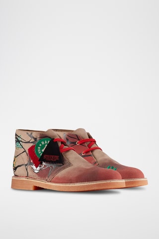 Botas de piel DesertBootY Stranger Things - Marrón
