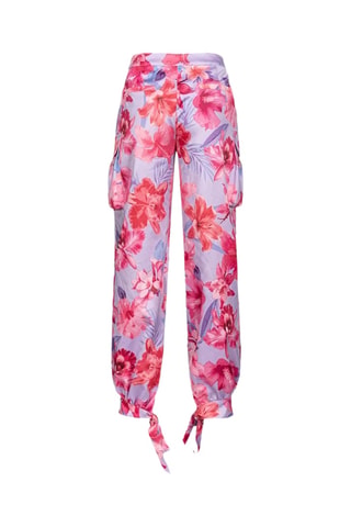 Pantalón de tiro alto - Malva