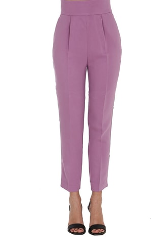 Pantalón de tiro alto - Violeta