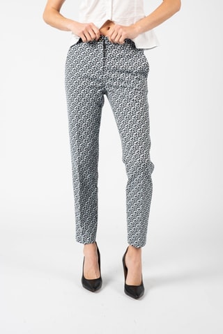 Pantalón de tiro alto - Azul