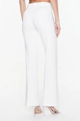 Pantalón de tiro alto - Blanco