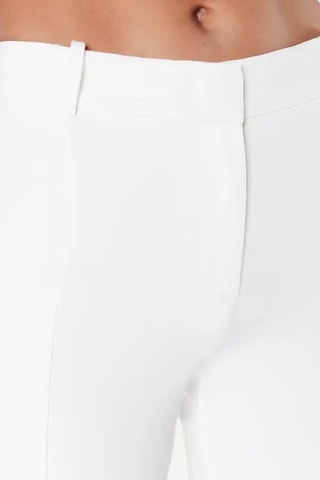Pantalón de tiro alto - Blanco