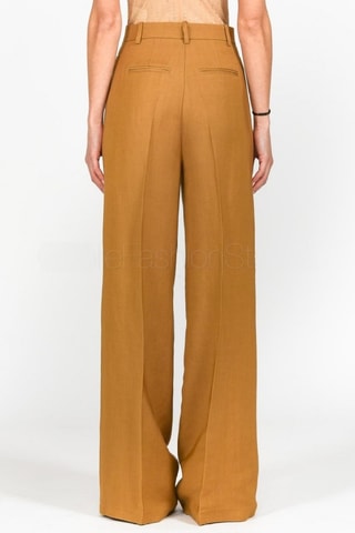 Pantalón de tiro alto - Beige
