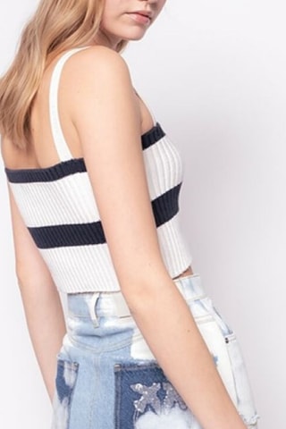 Crop top - Blanco