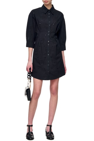Vestido camisero - Negro
