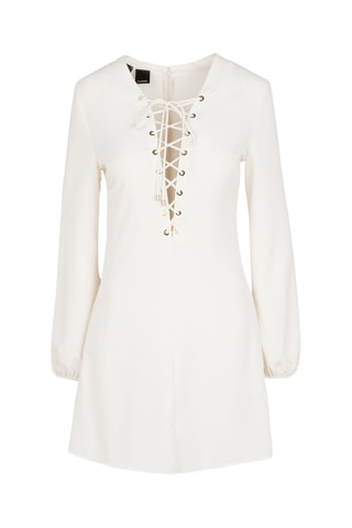 Vestido recto - Blanco