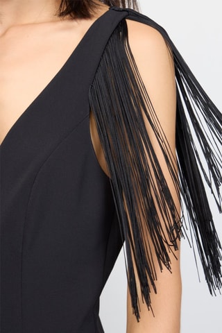 Vestido de tubo - Negro