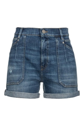 Short vaquero - Azul