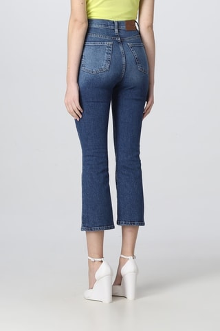 Pantalón pirata vaquero - Azul