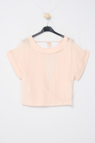 Top de seda - Rosa empolvado