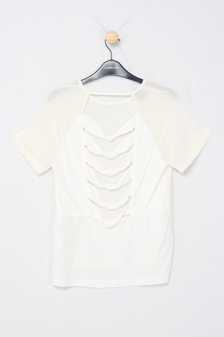 Top de seda - Blanco