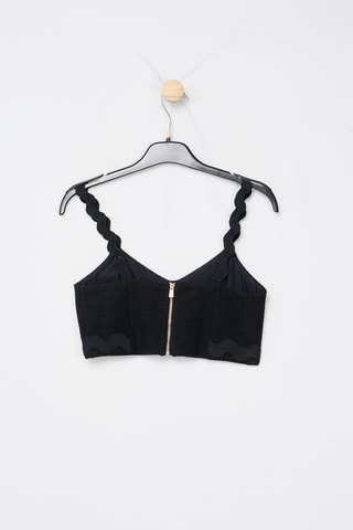 Crop top - Negro