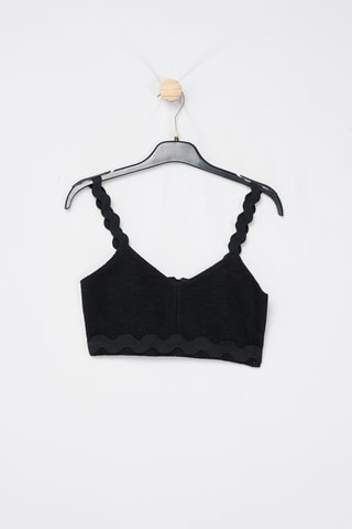 Crop top - Negro