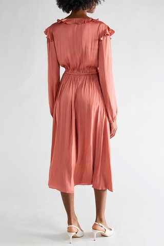 Vestido midi - Rosa