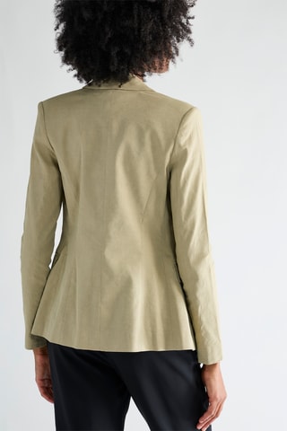 Chaqueta de lino - Verde