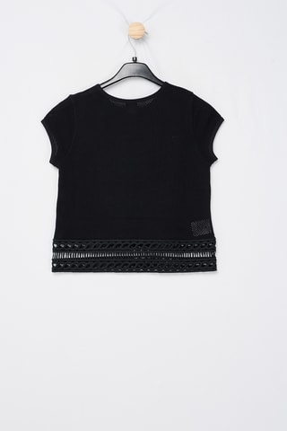 Crop top - Negro