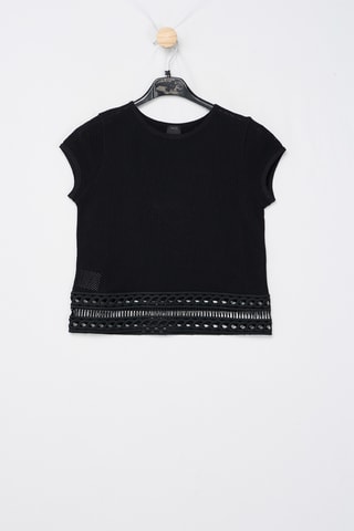 Crop top - Negro