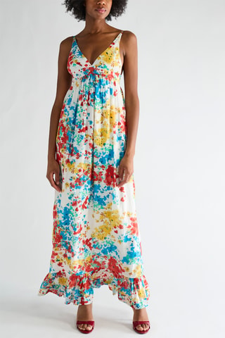 Vestido largo - Blanco