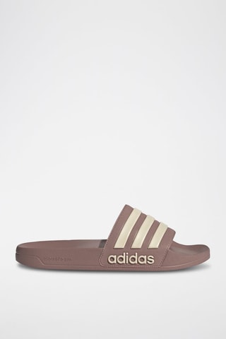 Claquettes Adilette - Marron et beige