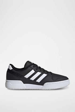 Baskets en cuir Team Court - Noir et blanc