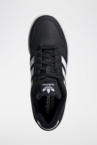 Baskets en cuir Team Court - Noir et blanc